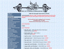 Tablet Screenshot of oddlifts.com